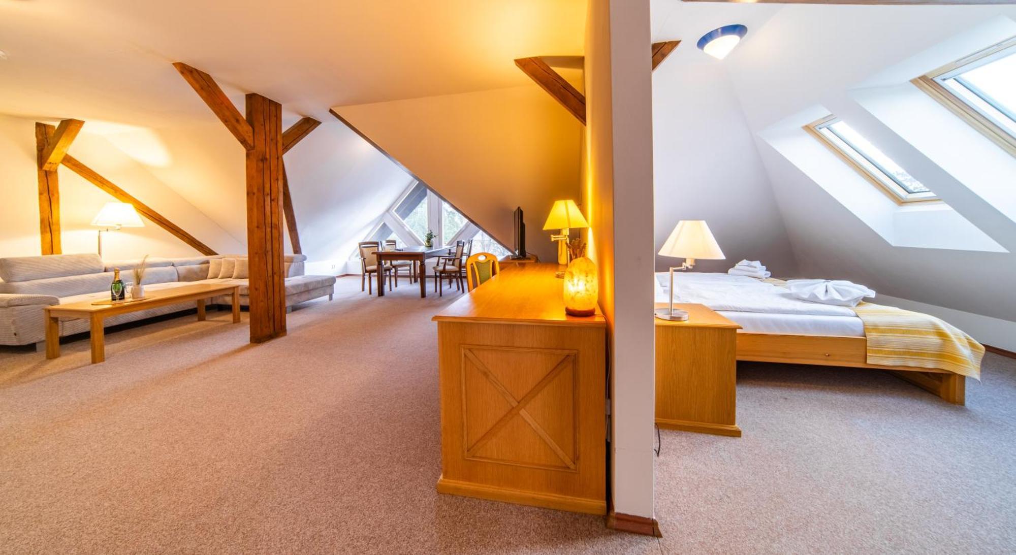 Hotel Sanatorium Mariot Frantiskovy Lazne Luaran gambar